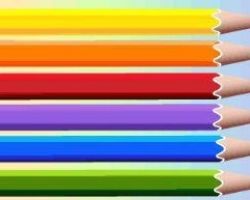 giallo, arancione, rosso, viola, blu, verde