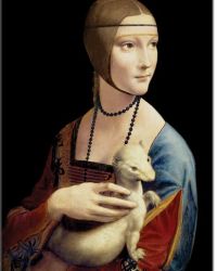 Dama z Łasiczką da Vinci|Dama z Łasiczką Leonardo da Vinci