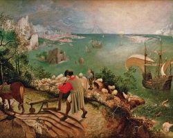 Upadek Ikara Bruegel